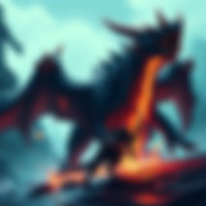 Player engaged in combat with the ancient dragon Senessax in Jagged Peak, showcasing intense action and strategy.