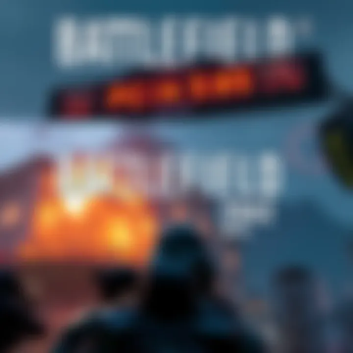 A screenshot of Battlefield 2042 gameplay on PS5 with players in action and a PC player's stats dominating the scoreboard.