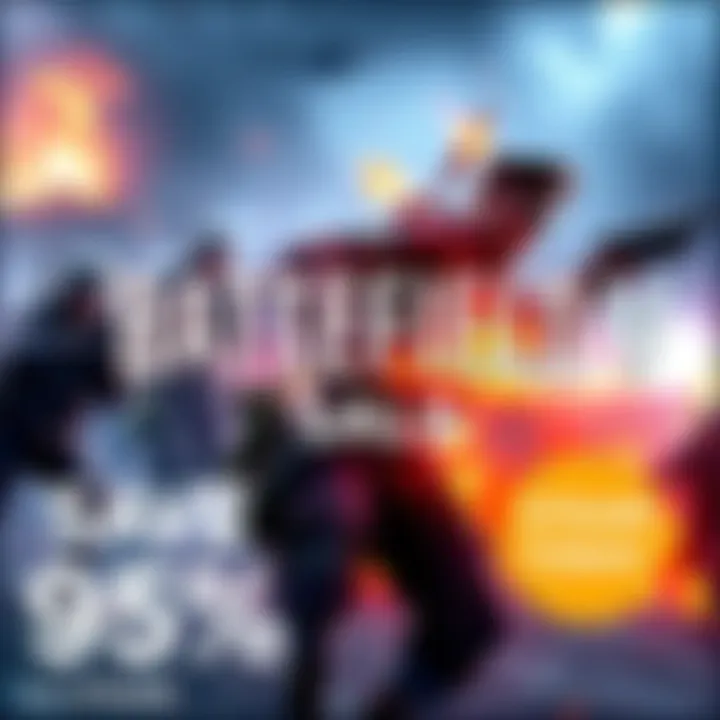 Battlefield V game cover with World War II soldiers in action, showcasing intense combat scenes, highlighting the discount on Steam.