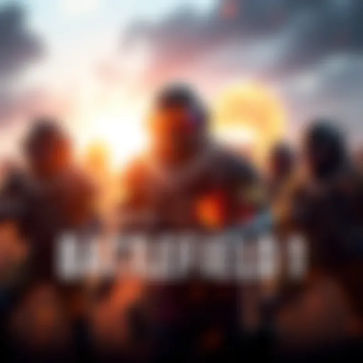 Battlefield 1 gameplay A group of players enjoying an intense moment in Battlefield 1, showcasing action and excitement.