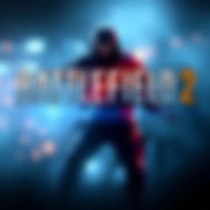 Battlefield 2 logo with military background