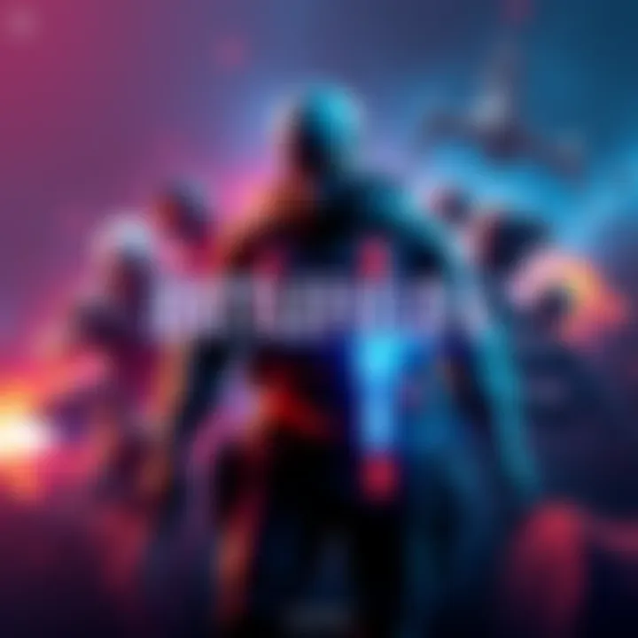 A promotional poster for Battlefield 6 showcasing key characters and game elements, hinting at upcoming competition with Arc Raiders.