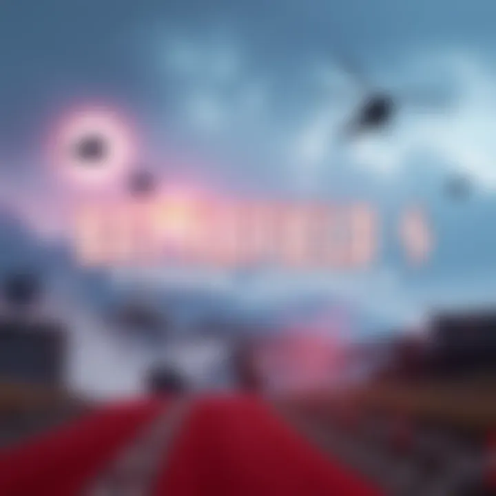 Promotional art showing the Hagental Airbase map with helicopters and motorcycles, along with the new guns in the game.