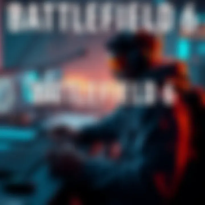 A player creating a custom map in Battlefield 6's UGC mode with Godot engine tools