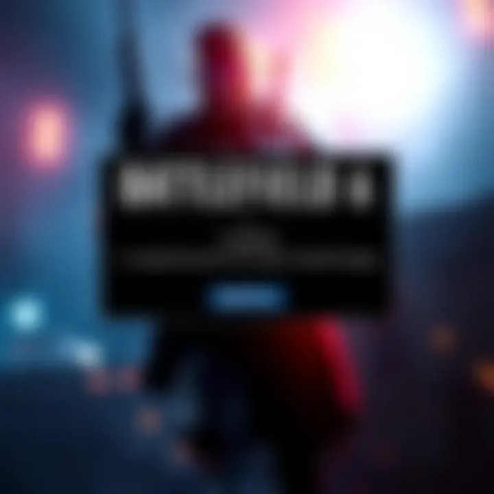 Screenshot of Battlefield 6's uninstall message after completing the campaign, featuring the game's logo and an uninstall option.