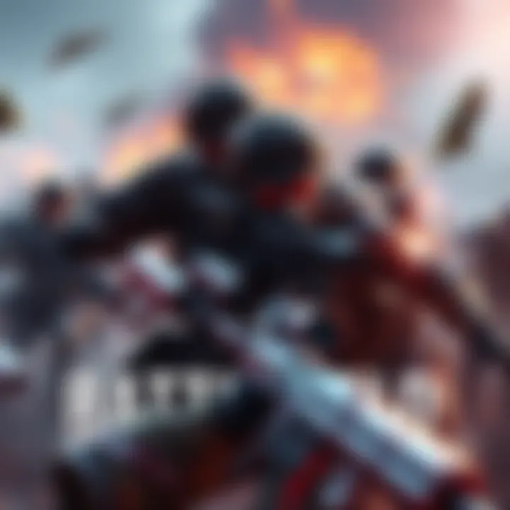 Battlefield 2042 Gameplay Action Exciting scenes of players engaged in intense multiplayer battles in Battlefield 2042, showcasing dynamic combat and teamwork.