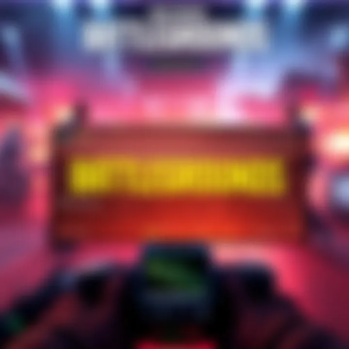 Announcement of major balance updates for Battlegrounds in Patch 33.2.2 with a visual of a gaming interface