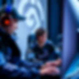 Batujnax practices with Team Liquid players Kachoww and GSR during a scrim session