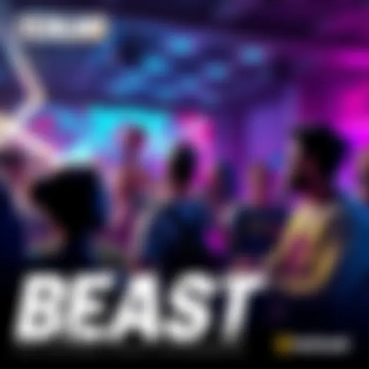 Beast Game Update Announcement Gamers excitedly discussing the upcoming Beast game update, showcasing vibrant graphics and gameplay features.