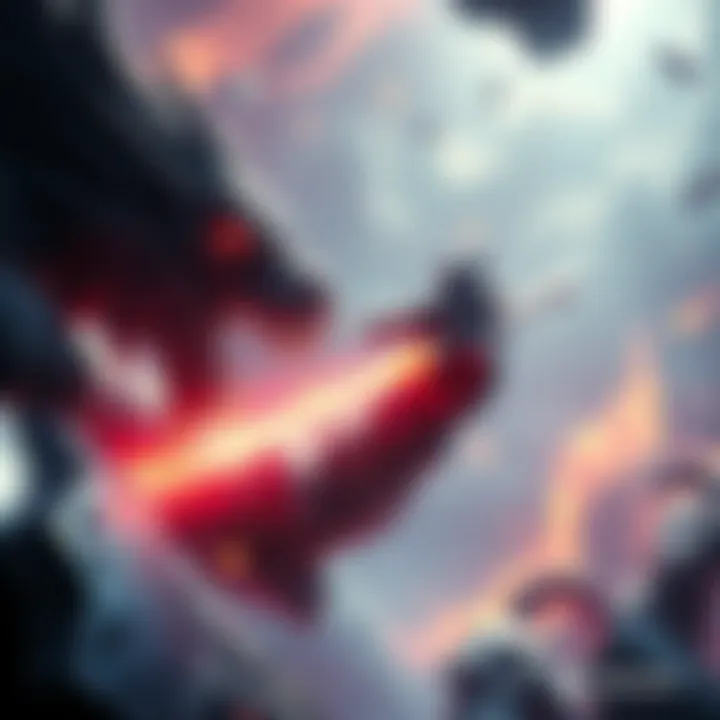 A thrilling scene from the Beast of Reincarnation trailer showing a vibrant fantasy world with dynamic action