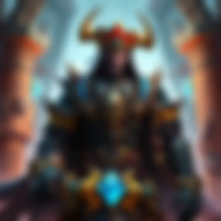 A Beastmaster character in a game setting, showcasing Aghanim's and Overlord items side by side, with a focus on offlane gameplay strategies.