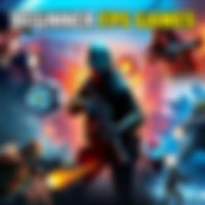 A collage of beginner-friendly first-person shooter games on Xbox, PS5, and Nintendo Switch with gameplay scenes and characters