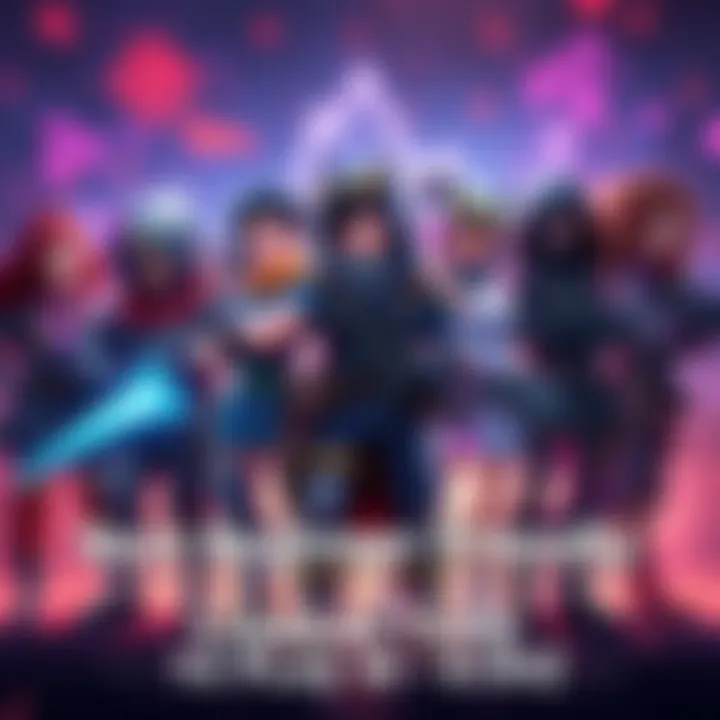 Beginner-friendly OV2 characters A group of beginner-friendly characters from OV2 standing together, showcasing their unique traits and abilities for newcomers.