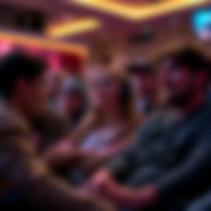 A group of fans watching a show, looking confused as they discuss the detailed recap segments during a behind-the-scenes feature.