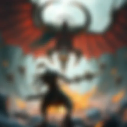 A player struggles against the Bell-Bearing Hunter, a formidable boss, in the dangerous region of Caelid, showcasing intense combat action.