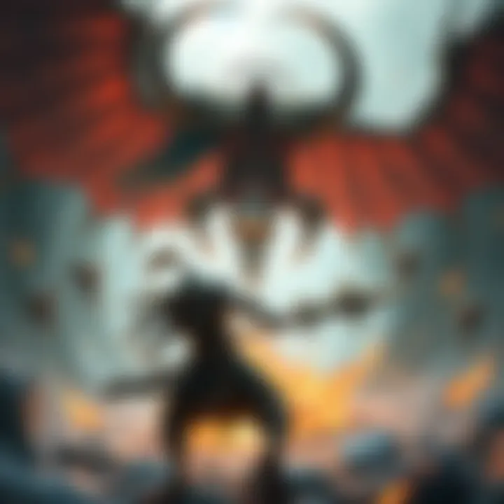 A player struggles against the Bell-Bearing Hunter, a formidable boss, in the dangerous region of Caelid, showcasing intense combat action.