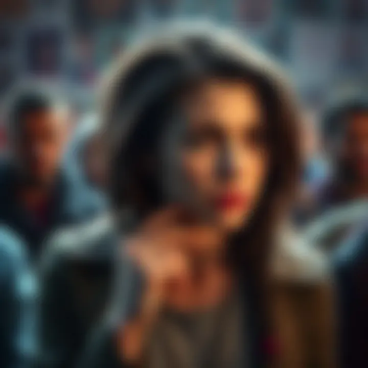 Bella Ramsey portraying her character in Season 2, with a thoughtful expression amidst a backdrop of mixed reactions from fans.