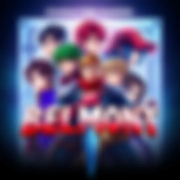 A collage of the Belmont characters from the series, showing Richter, Leon, Trevor, Simon, Gabriel, Juste, Julius, Christopher, and Soliel in a dynamic composition.