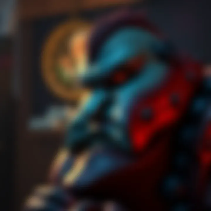 Beloved Boss Character A sad-looking boss character from a video game in a dimly lit setting, reflecting on missed opportunities for more storytelling moments.