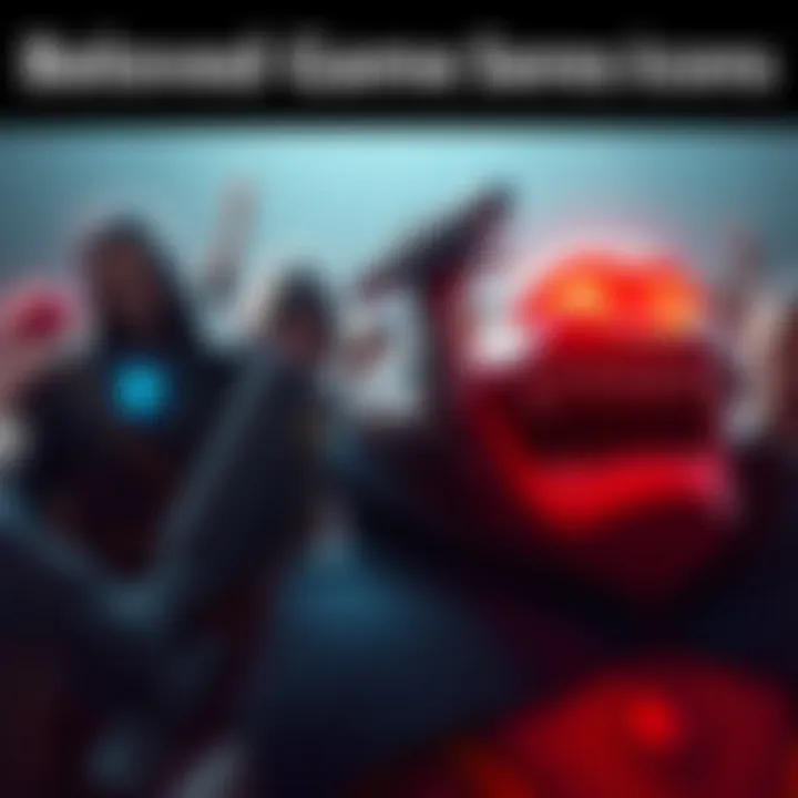 Icons representing popular game series like Twisted Metal and Dino Crisis, showing their iconic characters and logos in a somber arrangement, highlighting their unexpected silence in gaming history.