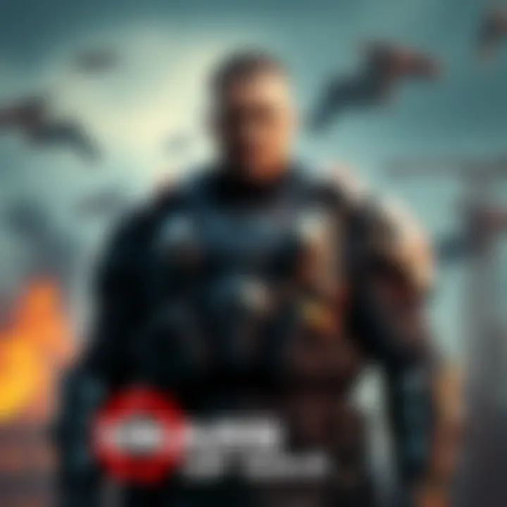 Benjamin Carmine, a character from Gears of War, stands confidently in battle gear, showcasing his charm and personality.