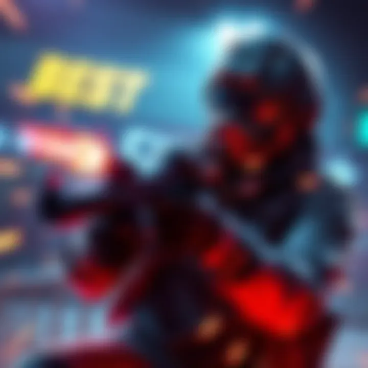 A player using the best perk in a video game with highlighted effects around them.