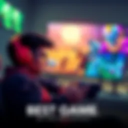 A player enjoying the top game on XCloud, showcasing action-packed gameplay with stunning graphics.