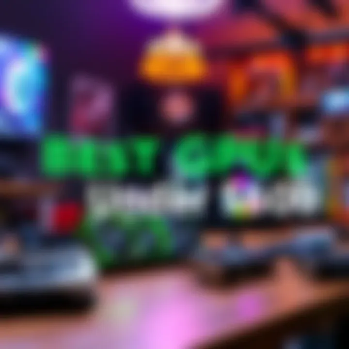 A lineup of top graphics cards displayed on a table, representing budget-friendly options for gamers in 2025.