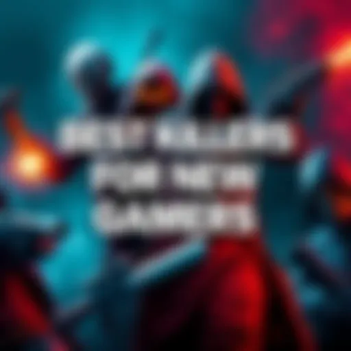 A collection of unique game killers showcasing their powers and abilities for new players to try