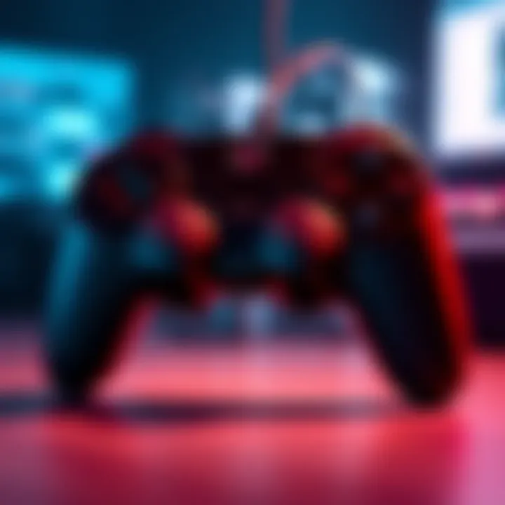 A top-rated PS2 controller showing its ergonomic design and buttons suited for gaming