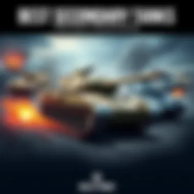 Graphic showing various secondary tanks highlighting their strengths against Ram's weaknesses on a battlefield map