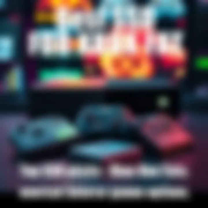 Best SSD for Xbox One Fat A selection of SSDs with Xbox One Fat console in the background, highlighting storage upgrade options for gamers.