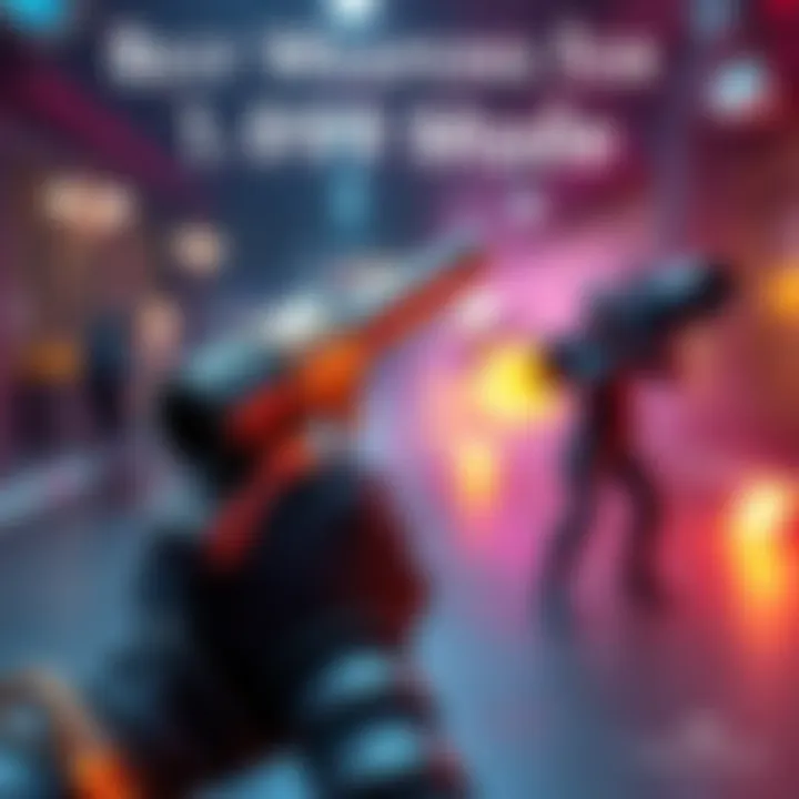 A player holding a hand cannon and volleygun in a game setting, ready to engage enemies.