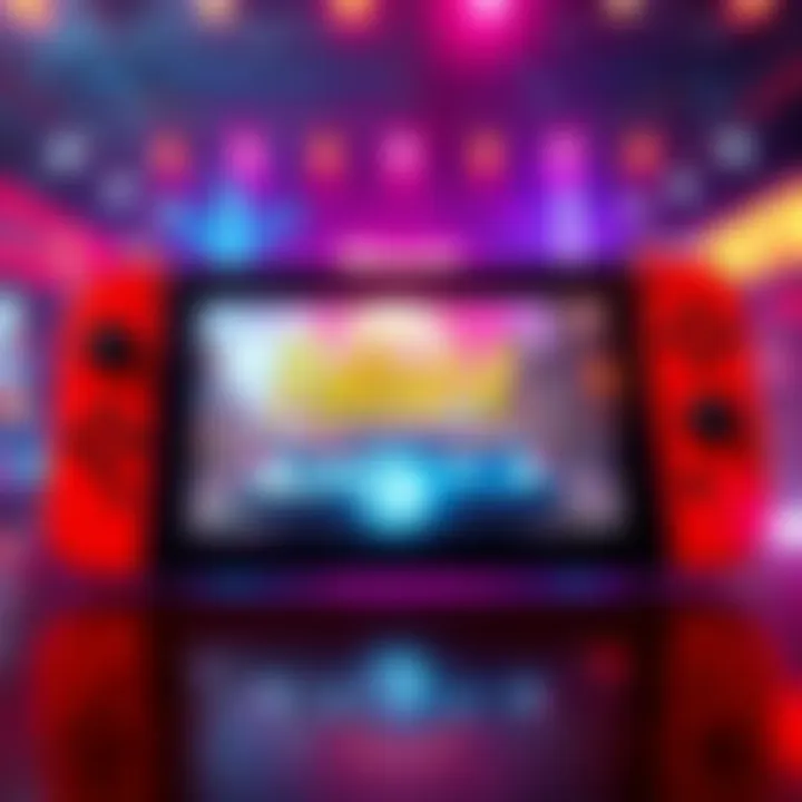 A colorful trailer screen showcasing gameplay from Oblivion, Fallout 4, and Indiana Jones for the Nintendo Switch 2