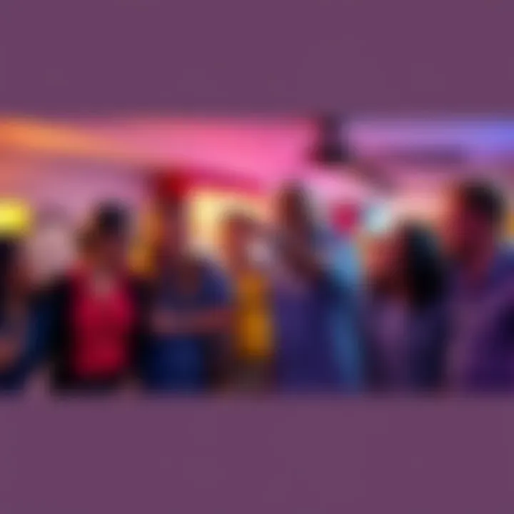 Group of fans excitedly discussing a scene from Better Call Saul on social media