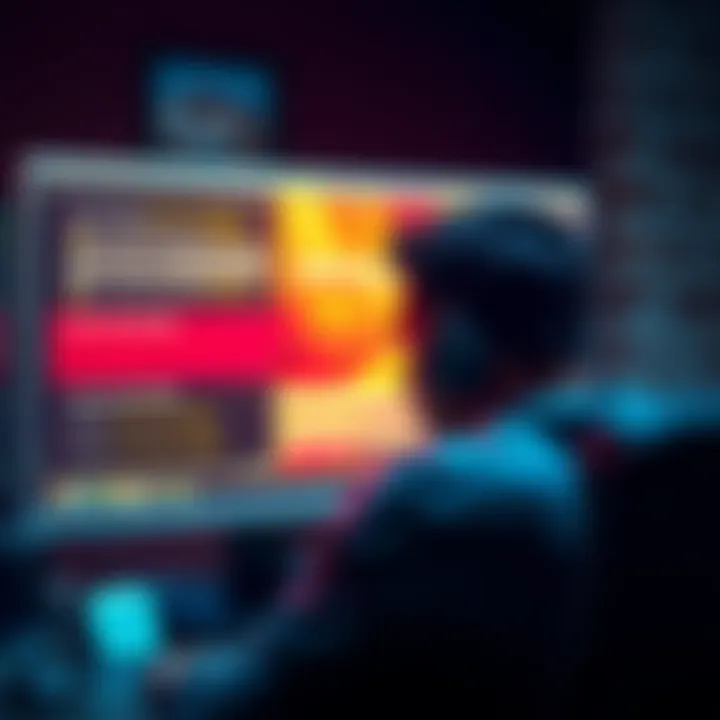 A player frustrated in front of a computer screen showing BGE error messages after the anniversary update