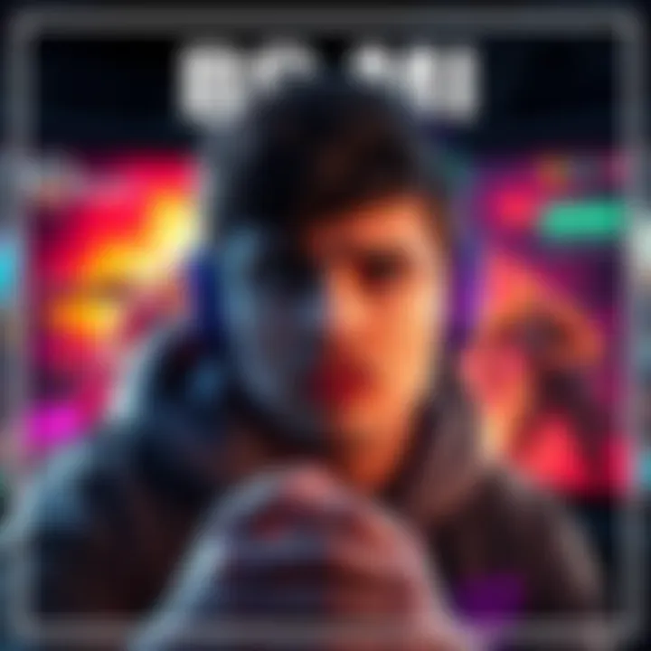 A player looking frustrated at the BGMI download screen, expressing the need for a pause button, with game graphics in the background