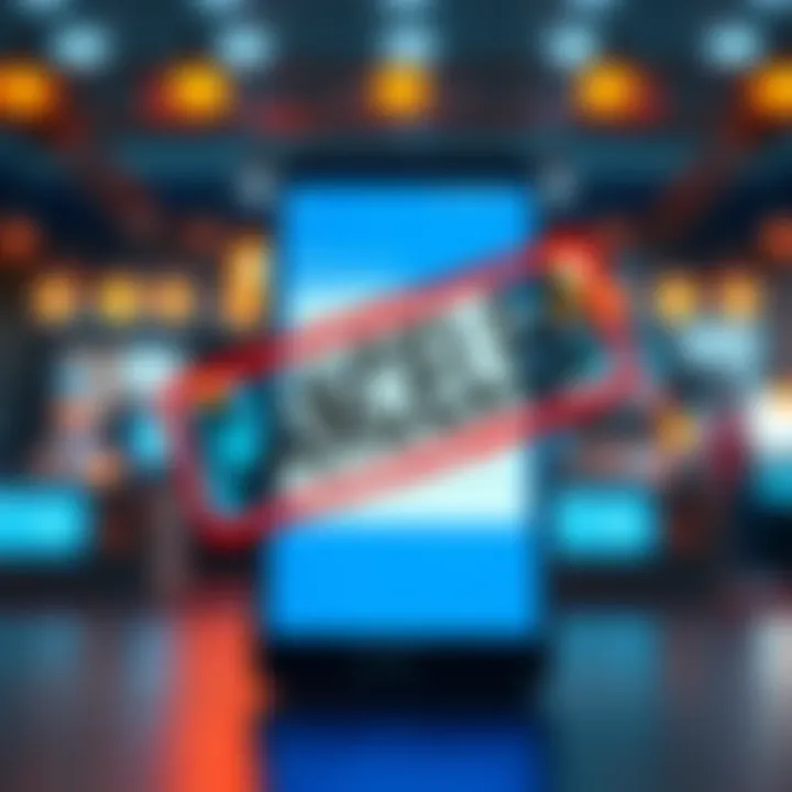 Bing App Check-In Removal Graphic showing the Bing app interface with a check-in feature canceled notice