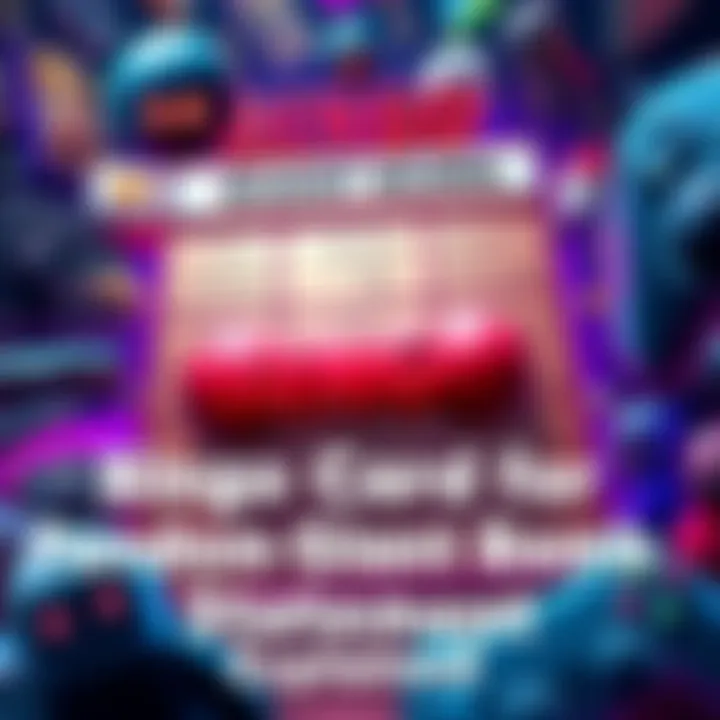 A colorful Bingo card featuring popular phrases and themes from the Fandom Giant Bomb statement, surrounded by gaming imagery.