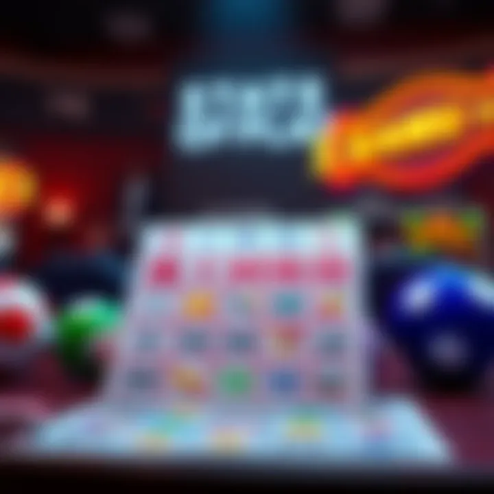 A colorful bingo card with gaming icons representing predictions for the upcoming State of Play event