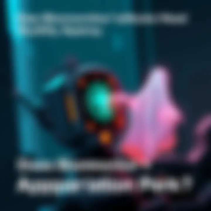 Illustration showing a biomonitor device with a healing symbol and a ghostly figure representing the Apparition perk, highlighting their interaction.