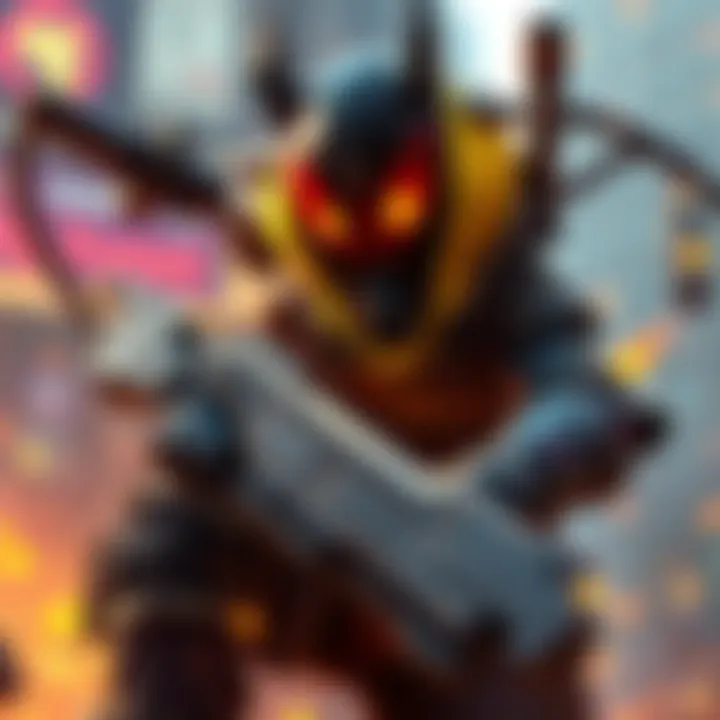 A character from Biomutant engaging in melee combat, showcasing dynamic skills and abilities.