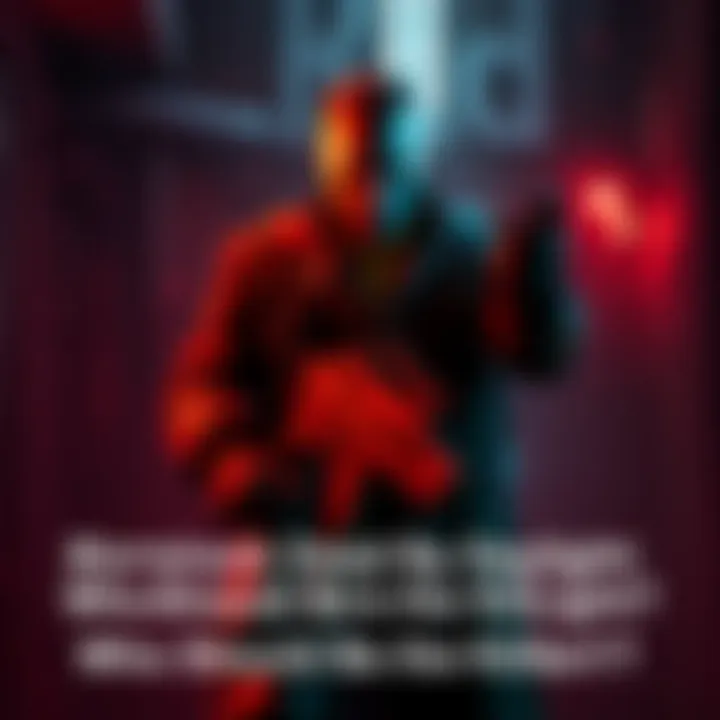 A menacing Bioshock character, equipped with a deadly weapon, looms in a dark environment, ready to hunt down survivors in a horror-themed game.