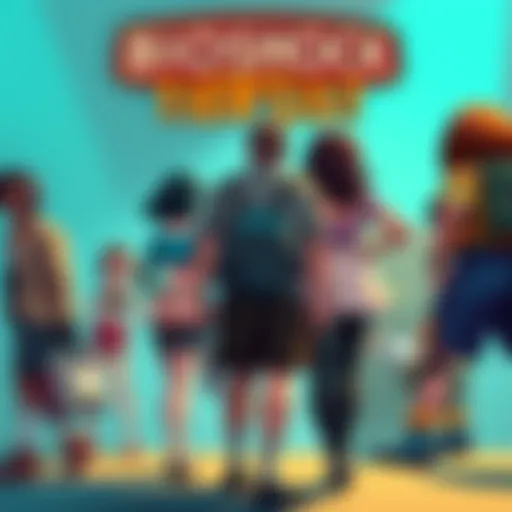 A humorous illustrative tier list showing Bioshock characters ranked by their behinds, featuring playful graphics and colorful designs.