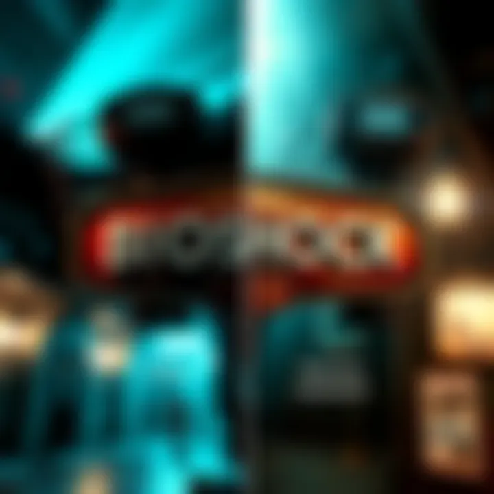 A side-by-side comparison of the original and remastered versions of the Bioshock game showcasing differences in graphics and interface.