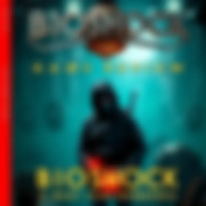 A captivating scene from the Bioshock game featuring a character in a mysterious underwater world