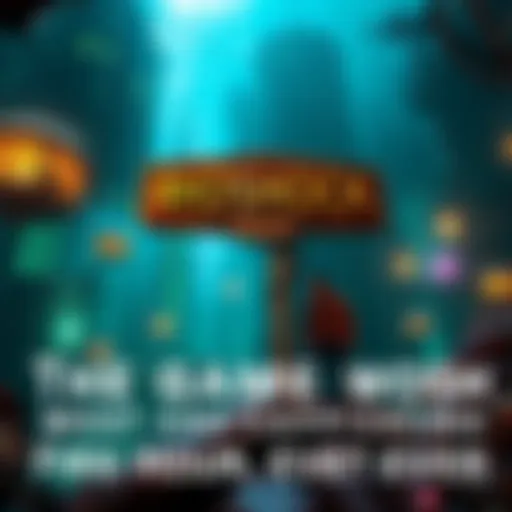 Scene from BioShock showcasing a captivating environment with a character exploring a mysterious underwater city