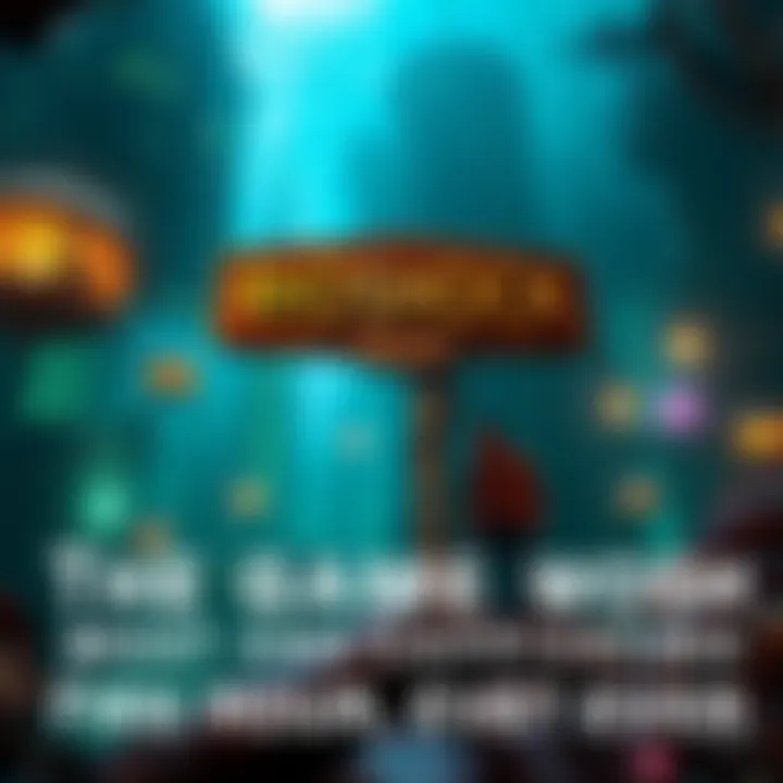 Scene from BioShock showcasing a captivating environment with a character exploring a mysterious underwater city