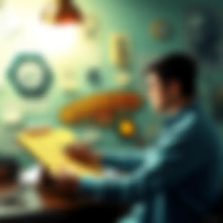 A content creator brainstorming ideas for a Bioshock series timeline video with notes and gaming elements in the background.