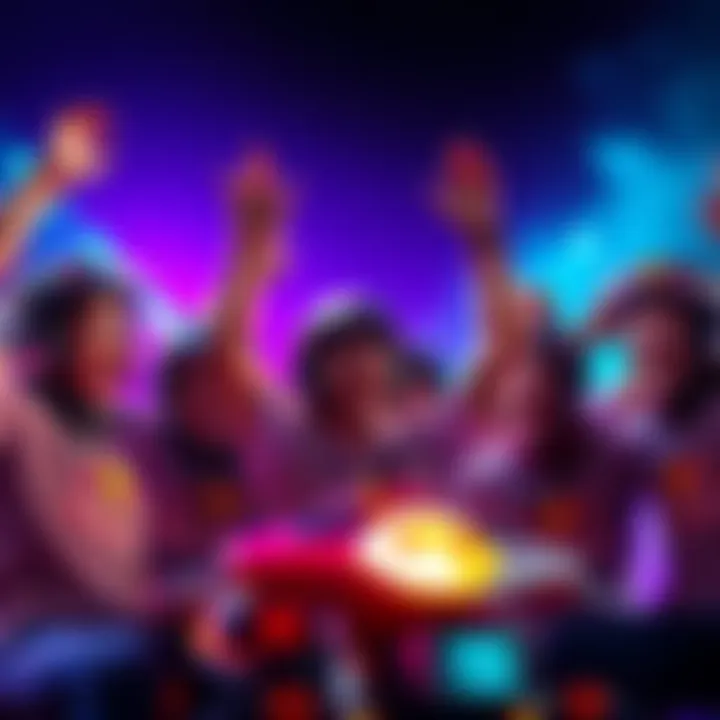 BirdieTM team celebrating their score drop from 108 to 84 in Red Bull Faster